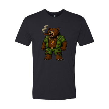 War Bear Cigar Smoking Shirt